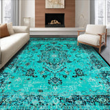 Trendy Textured Diamond Layout(Blue)