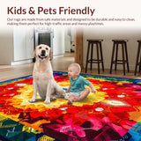 Enchanting Rainbow Energy Flow Design(Red)