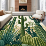 Earthy Tones Square Decor(Green)