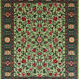 Art Nouveau Inspired Floral Elegance(Green)