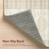 Stylish Flowing Shapes(Beige)