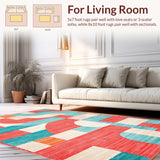 Luxurious Modern Ombre Texture(Red)