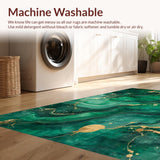 Emerald Glitter Marble Aesthetic(Green)