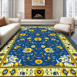Playful Brightly Colored Ogee Style(Blue)