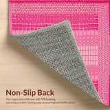 Lively Earthy Crocodile Motif(Pink)