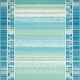 Charming Shell Inspired Plush Mat(Blue)