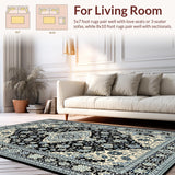 Artistic Low Pile Geometric Arrangement(Ivory)