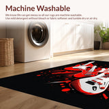 Artistic Guitar Graphic Presentation(Red)