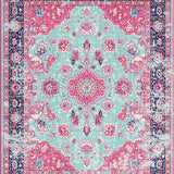 Contemporary Pastel Medallion Design(Pink)