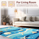 Fresh Coastal Breeze Inspired Look(Blue)