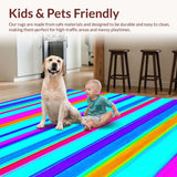 Charming Colorful Geometric Delight(Blue)