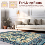 Ultra Soft Area Rug, Non Slip, Stain Resistant, Washable Area Rugs for Living Room, Bedroom, Non Slip Pad Beige(Beige)