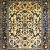 Ultra Soft Area Rug, Non Slip, Stain Resistant, Washable Area Rugs for Living Room, Bedroom, Rich Earthy Tones with Opulence(Beige)