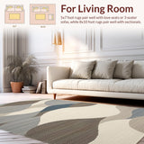 Elegant Shaggy Ocean Inspired Aesthetic(Beige)