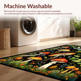 Chic Black and White Foliage(Red)