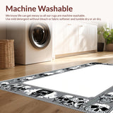 Rustic Halloween Gothic Flourish(Black)