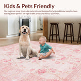 Elegant Rounded Vintage Motif(Pink)