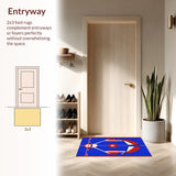 Energetic Multi Sport Ball Aesthetic(Blue)