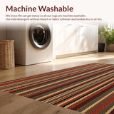 Ultra Soft Area Rug, Non Slip, Stain Resistant, Washable Area Rugs for Living Room, Bedroom, Rustic Lodge Brown Fishing Cabin Area Rug(Brown)