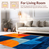 Elegant Symmetrical Color Play(Blue)