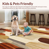 Autumnal Harvest Collection Area Rich Earth Tones Beige Brown(Beige)