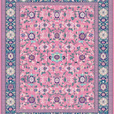 Folk Art Floral Elegance(Pink)