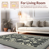 Elegant Earthy Toned Lattice(Black)