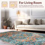 Classic Trellis Distressed Appeal(Blue)