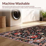 Chic Artistic Black Blossom Design(Black)