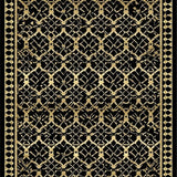 Elegant Modern Lattice Design(Black)