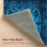 Faded Geometric Vintage Aesthetic(Blue)
