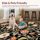 Lush Vintage Garden Aesthetic(Black)