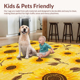 Playful Modern Sunflower Accent(Yellow)