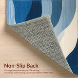 Elegant Textured Linear Elements(Blue)