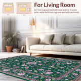 Sophisticated Vintage Medallion Design(Green)