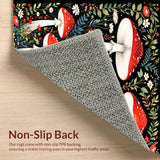 Artistic Mushroom Inspired Composition(Red)