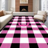 Preppy Smiley Patterned Aesthetic(Pink)