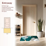 Chic Modern Abstract Marble Aesthetic(Green)