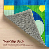 Contemporary Colorful Geometric Aesthetic(Blue)