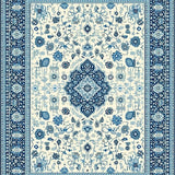 Elegant Earthy Medallion(White)