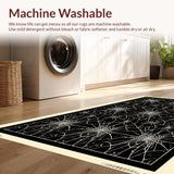Eerie Monochrome Web Motif(Black)