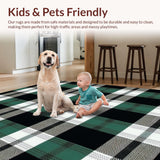 Earthy Tone Striped Farmhouse Style(Black)