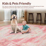 Cozy Textured Linear Accents(Pink)