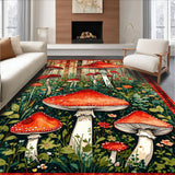 Chic Toned Mushroom Design(Red)