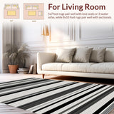 Cozy Classic Stripe Fusion(Black)