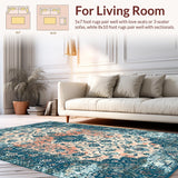 Elegant Lagoon Toned Vintage Motif(Beige)