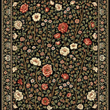 Sophisticated Modern Bloom Design(Black)