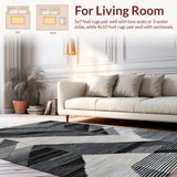 Rustic Contemporary Checkerboard Style(Black)