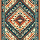 Contemporary Circular Textured Elements(Red)