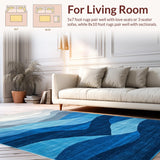 Elegant Blue Gradient Texture(Blue)